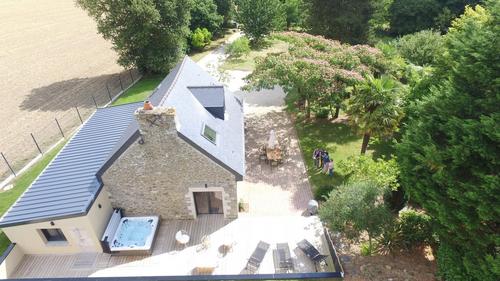 Le jardin de l'hôtellerie à Bourseul