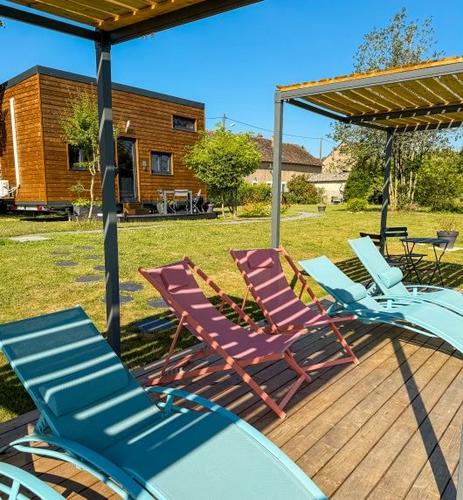 Tiny House Serenity – Le Jardin d’Émilie à Menetou-Ratel