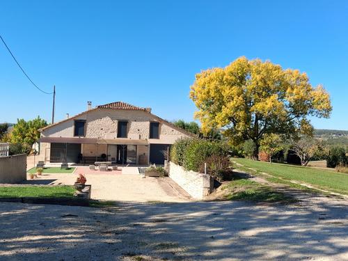 La grange des Plagnettes à Montpezat-de-Quercy