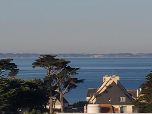 Vue sur les îles à Quiberon