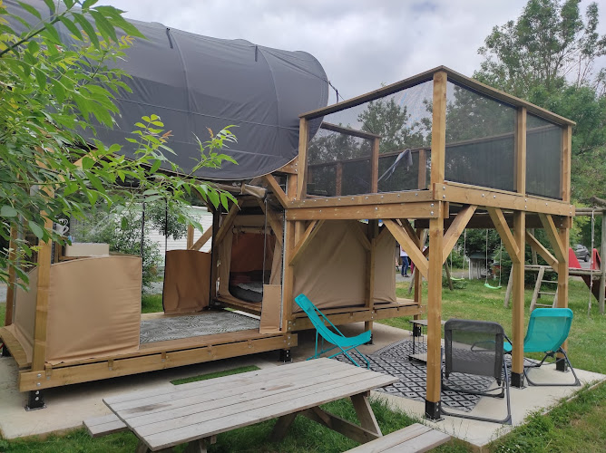 Camping island marsh à Le Langon