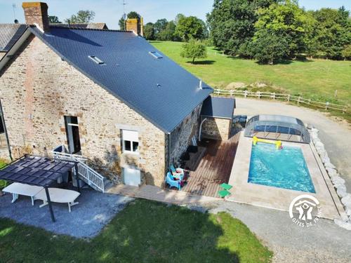 Gîte de Louvegan, 12 à 14 pers à Gorron