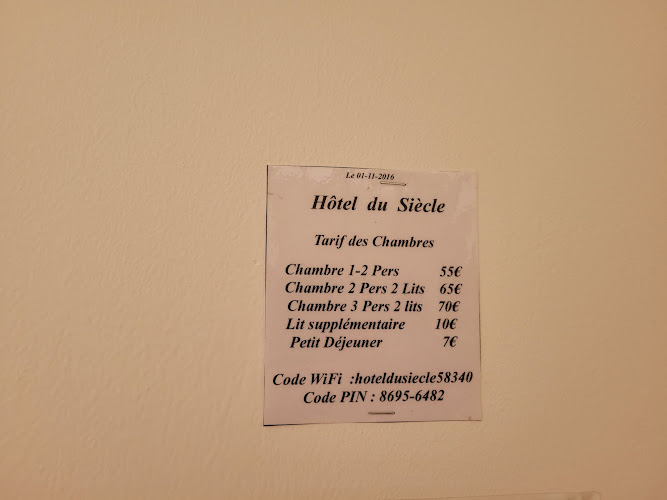 café & hôtel du Siècle à Cercy-la-Tour