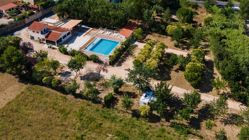 Le camping de Tautavel à Tautavel