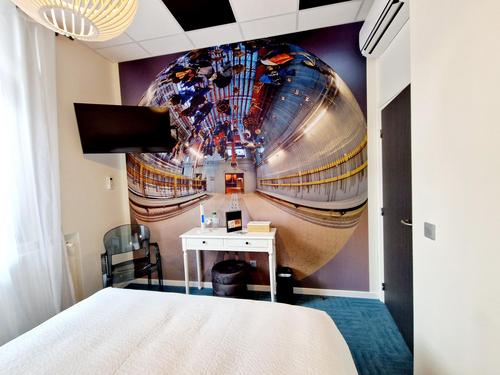 Une étape à la Mine, Chambre 000 "La Suite" (chambres 010 et 011) à Petite-Rosselle