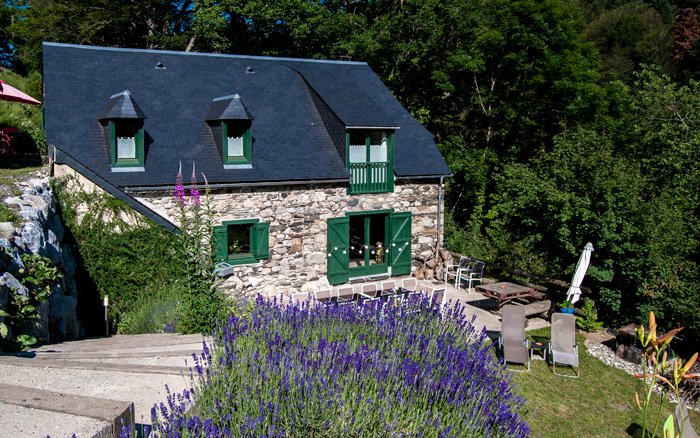Le nid du gypaète à Aragnouet