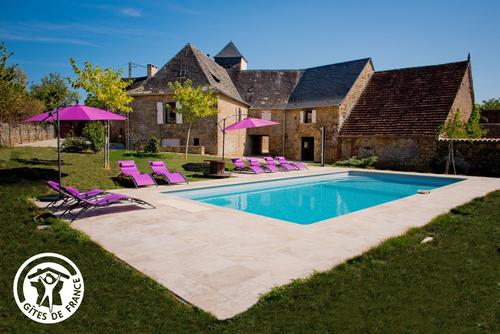 Gîtes de France® - Domaine Moulin de Montagnac à Cavagnac